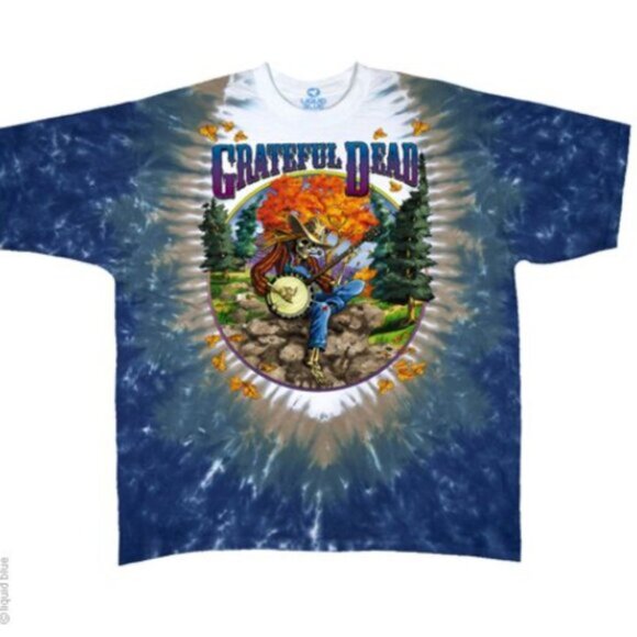 Grateful Dead Banjo Player Fall Tour Original T Shirt Size Large Box T01 - Picture 9 of 9